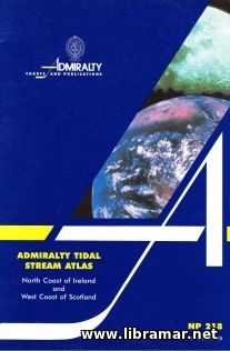 BA TIDAL STREAM ATLAS NP218 — NORTH COAST OF IRELAND AND WEST COAST OF SCOTLAND