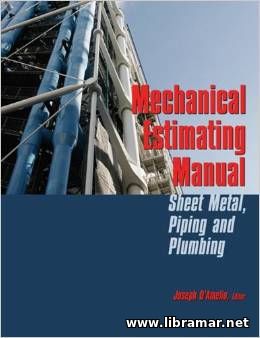 Mechanical Estimating Manual - Sheet Metal, Piping and Plumbing