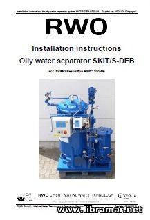 Oily Water Separator RWO - SKIT S-DEB Operating and Maintenance Instru