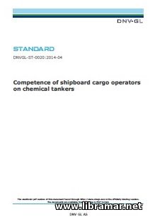 DNV—GL — COMPETENCE OF SHIPBOARD CARGO OPERATORS ON CHEMICAL TANKERS