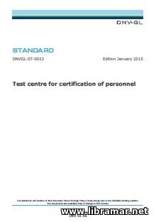 Test Centre for Certification of Personnel
