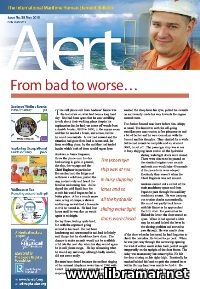 ALERT — ISSUE 38 — HEALTH, WELLBEING AND WELFARE