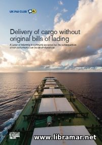 DELIVERY OF CARGO WITHOUT ORIGINAL BILLS OF LADING