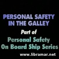 Personal safety in the galley