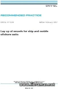 DNV—GL — LAY—UP OF VESSELS FOR SHIP AND MOBILE OFFSHORE UNITS