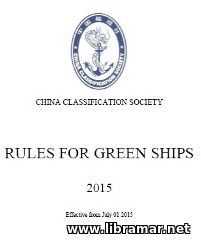 CCS Rules for Green Ships