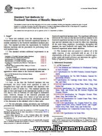 ASTM E18—15 — STANDARD TEST METHODS FOR ROCKWELL HARDNESS OF METALLIC MATERIALS