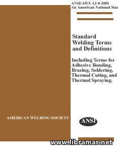 AWS A3.0-2001 - Standard Welding Terms and Definitions