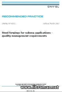 DNV—GL — STEEL FORGINGS FOR SUBSEA APPLICATIONS — QUALITY MANAGEMENT REQUIREMENTS