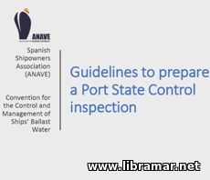 GUIDELINES TO PREPARE A PORT STATE CONTROL INSPECTION — BWM CONVENTION 2004