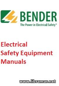 BENDER ELECTRICAL SAFETY EQUIPMENT MANUALS