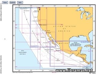 NP 008 Pacific Coasts of Central America and United States Pilot