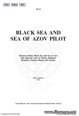 NP 024 Black Sea and Sea of Azov Pilot