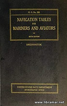 Navigation Tables for Mariners and Aviators