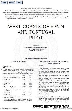 NP 067 West Coasts of Spain and Portugal Pilot