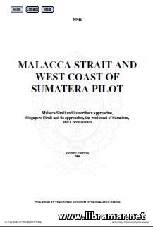 NP 044 Malacca Strait And West Coast Of Sumatera Pilot