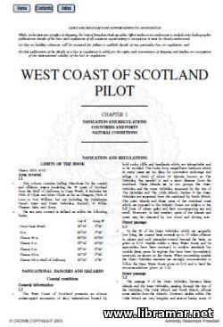 NP 052-066 NORTH COAST AND WEST COAST OF SCOTLAND PILOT