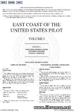 NP 068—069 EAST COAST OF THE UNITED STATES PILOT