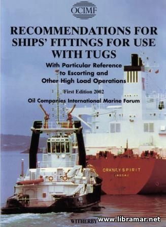 Recommendations for ship's fittings for use with tugs