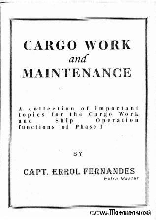 CARGO WORK AND MAINTENANCE