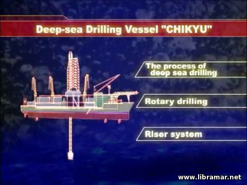 DEEP—SEA DRILLING VESSEL CHIKYU