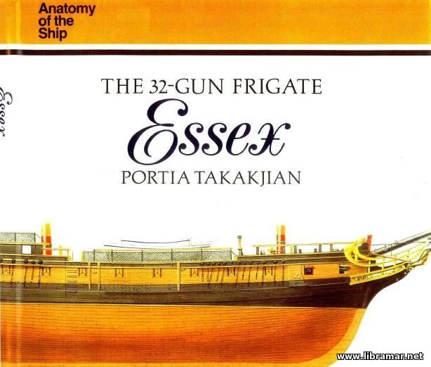 The 32-gun frigate Essex
